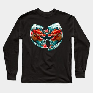 WUTANG EXCLUSIVE JAPANESE DRAGON II Long Sleeve T-Shirt